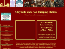 Tablet Screenshot of claymills.org.uk